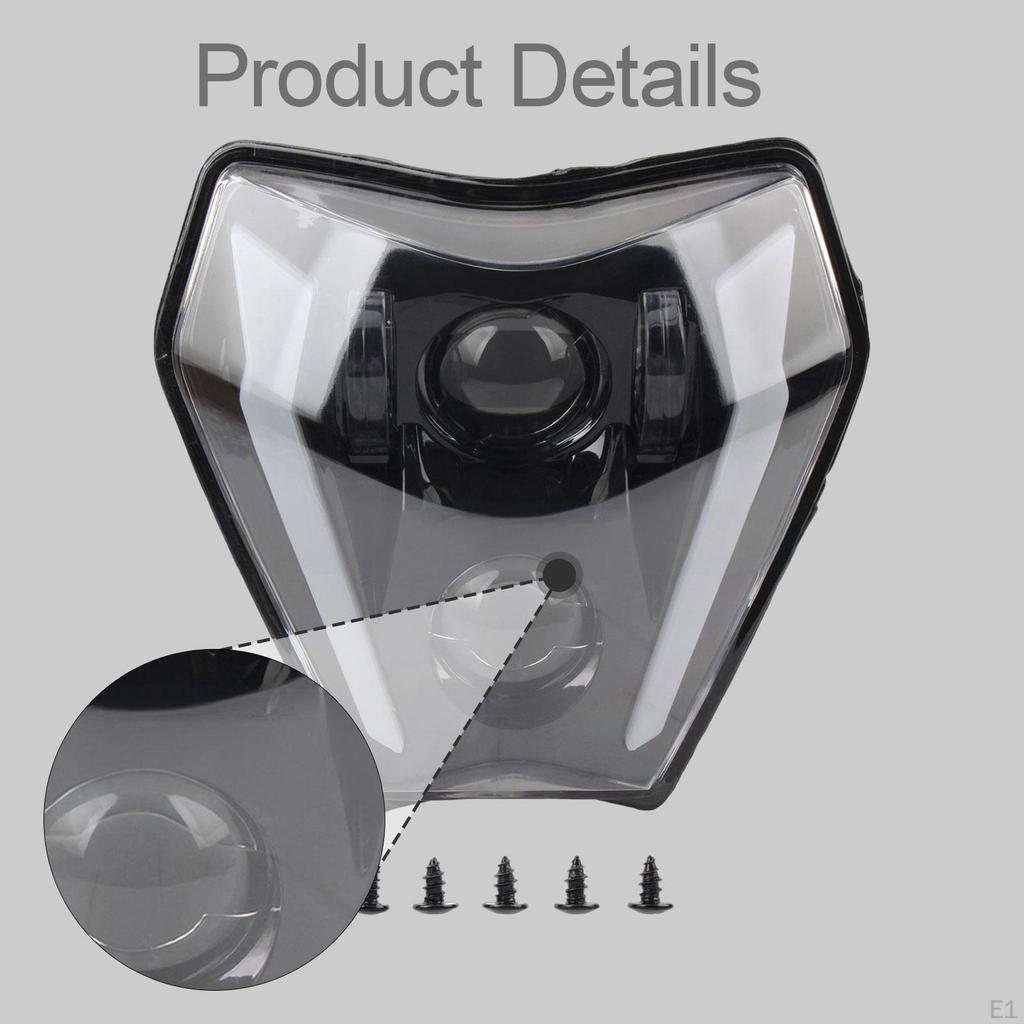 Motorcycle Headlight Front Kit High Performance Repair Professional Headlamp Light