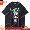 Dennis T-shirt Vintage Washed Rodman Basketball Player T Shirts Oversized Hip Hop Harajuku Tshirt Y2k Tops Tees Men 100% Cotton