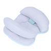 Baby Head Neck Support Pillow Prevent Flat Head Adjustable Breathable Infant Travel Pillow Blue