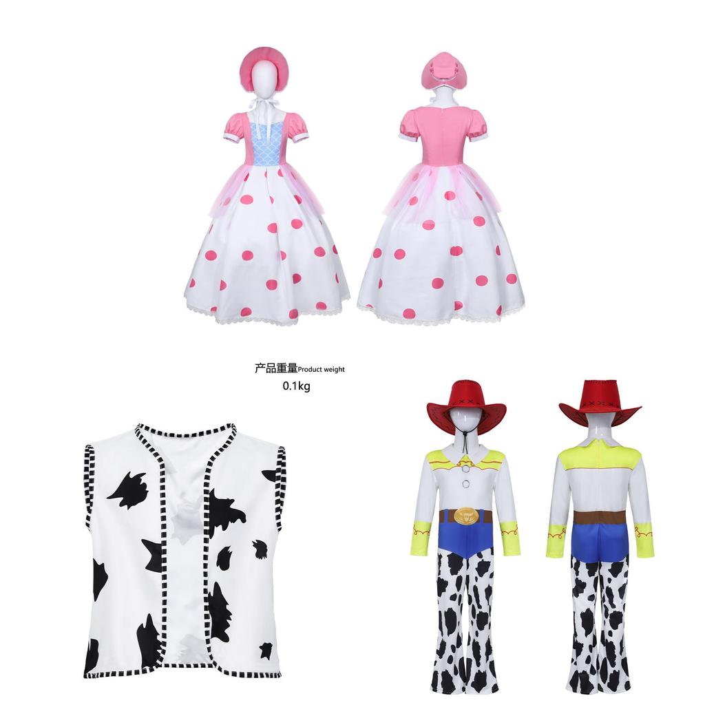 Toy Story Woody Jessie Buzz Lightyear Alien Cosplay Kostüm Aus Polyesterstoff Für Teenager-Auftritte Und Bühnenshows