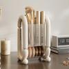Makeup Brush Storage Tube Light Luxury Minimalist Dressing Table Desktop Eyebrow Pencil Brush Lipstick Fashionable Storage Rack YLE169