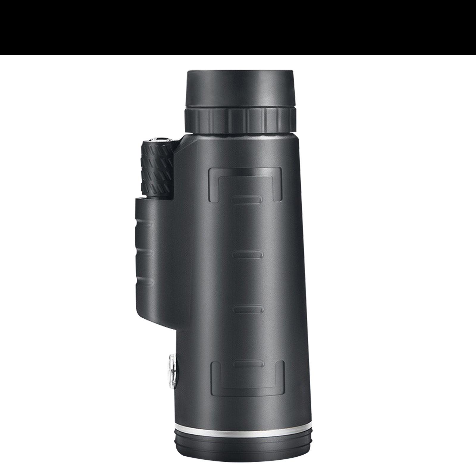 High Magnification Telescope with Night Vision HD Lens Compass for Outdoor Mobile Phone Photography