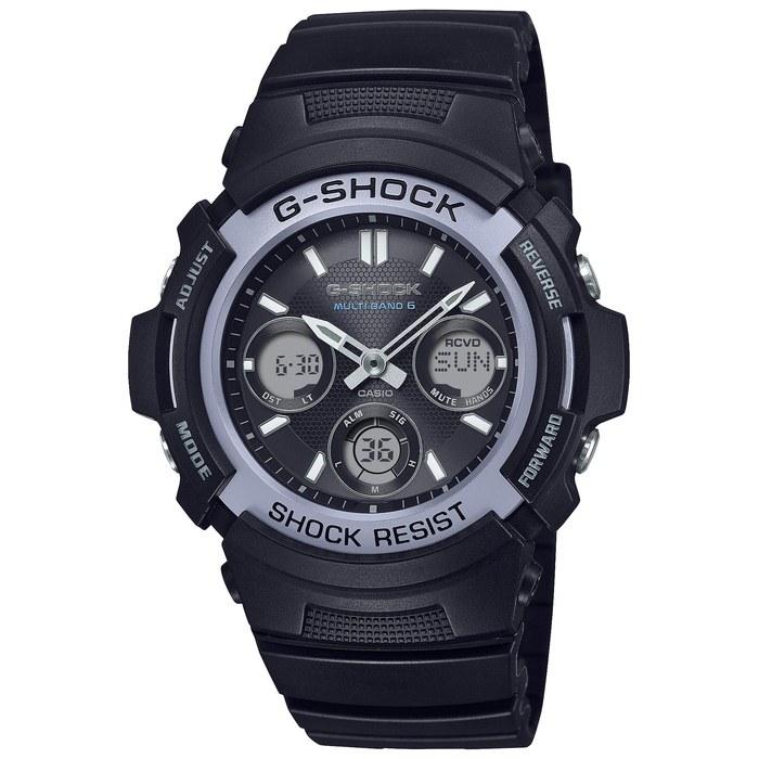 [Casio] G-Shock AWG-M100FP-1A2JR Watch – Fire Package  25, Solar, Black/Blue
