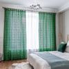 Cotton Lace Sheer Curtain Panel With Crochet Trim Farmhouse Style Window Treatment Living Room Dining Kitchen