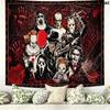 Horrorfilm Serie Wandkleed Esthetisch Wandkleed Bedrukt Stof Deken Decoratieve Wandkleden voor Slaapkamer Woonkamer Huisdecoratie