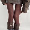Dark Gray Pantyhose Women'S Spring And Autumn Retro Love Hollow Outer Stockings Japanese Jk Sweet White Leggings