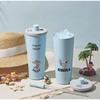 Taiwan Limited Corning Snoopy Joint Zinc Ceramic Coated Straw Cup Mug Large Capacity Vacuum Cup