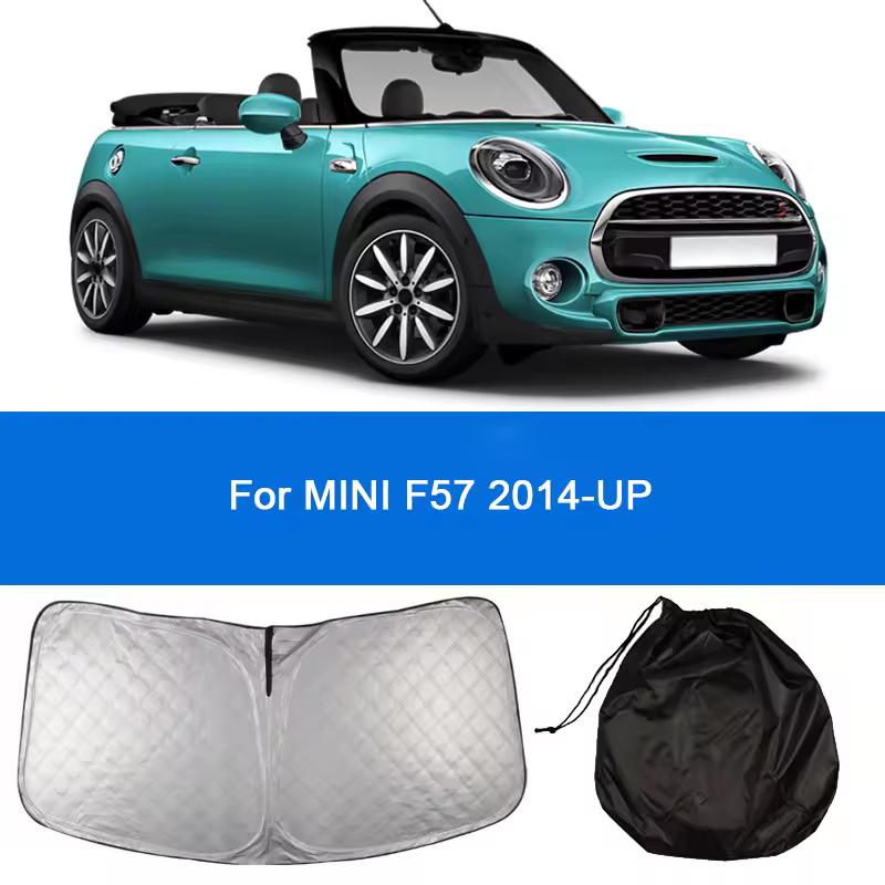 Car Front Window Sunshade Sun Visor For MINI COOPER F56 F55 F60 R55 R56 R60 R61 J01 J05 U25 F65 F66 UV Protection Accessories