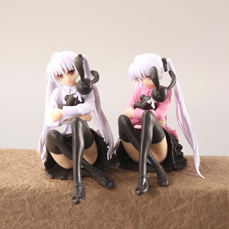 Yosuga no Sora Kasugano Sora Cartoon Anime Action Figure Cute Girl Figure Host Computer Chassis Decor Car Ornamen
