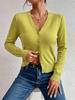 2026 Fall Women's European Style Knit Cardigan Sweater - Fashionable, Versatile Outerwear