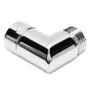 90 Degrees Shower Head Elbow Adapter G1 2in Swivel Shower Arm Extension Connector for Handheld Wall Mount Shower