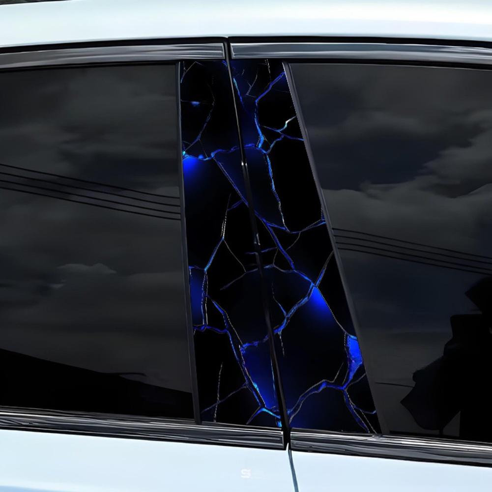 Easy Installation Car B-Pillar Decal Waterproof Decal