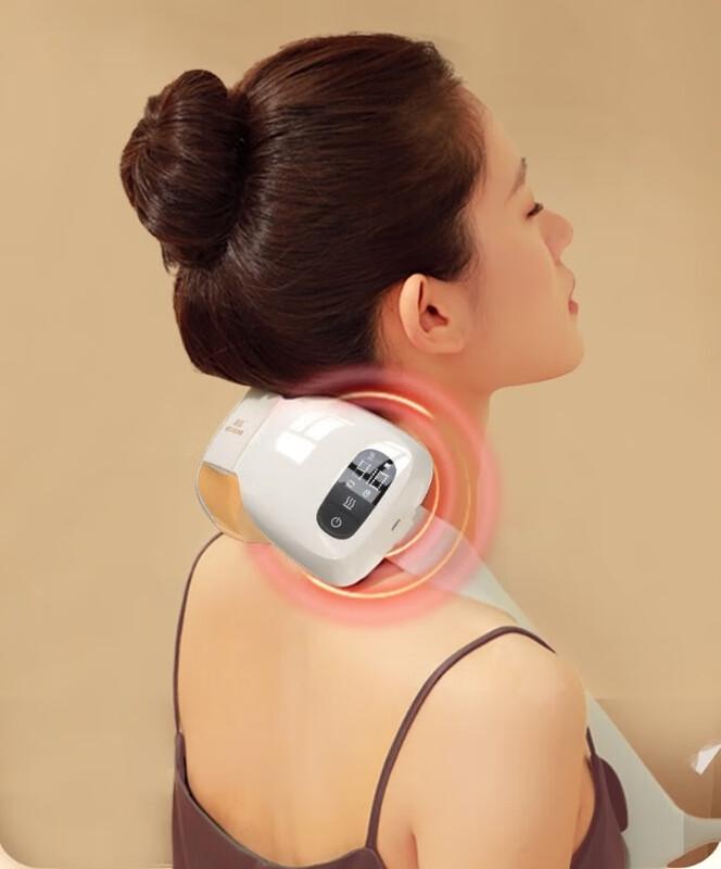 

Portable Neck and Shoulder Kneading Massager with Heat