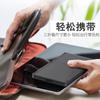 Portable Triple Folding Bluetooth Keyboard Mobile Phone Tablet Bluetooth Keyboard Mouse Integrated with Trackpad