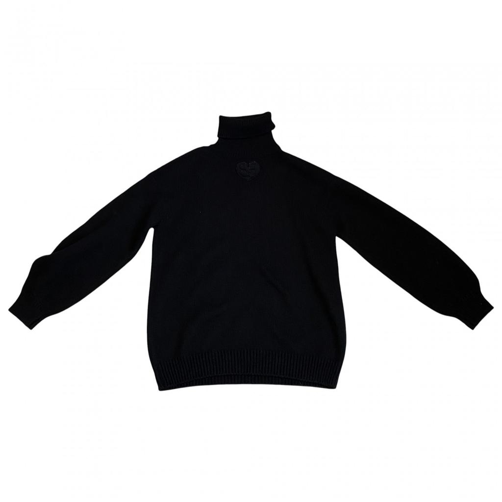 Gebrauchter CHANEL-Pullover schwarz Wolle/Kaschmir Damen
