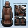 Universal Four-Season Cartoon Leather Car Seat Cushion Set for Five Seats