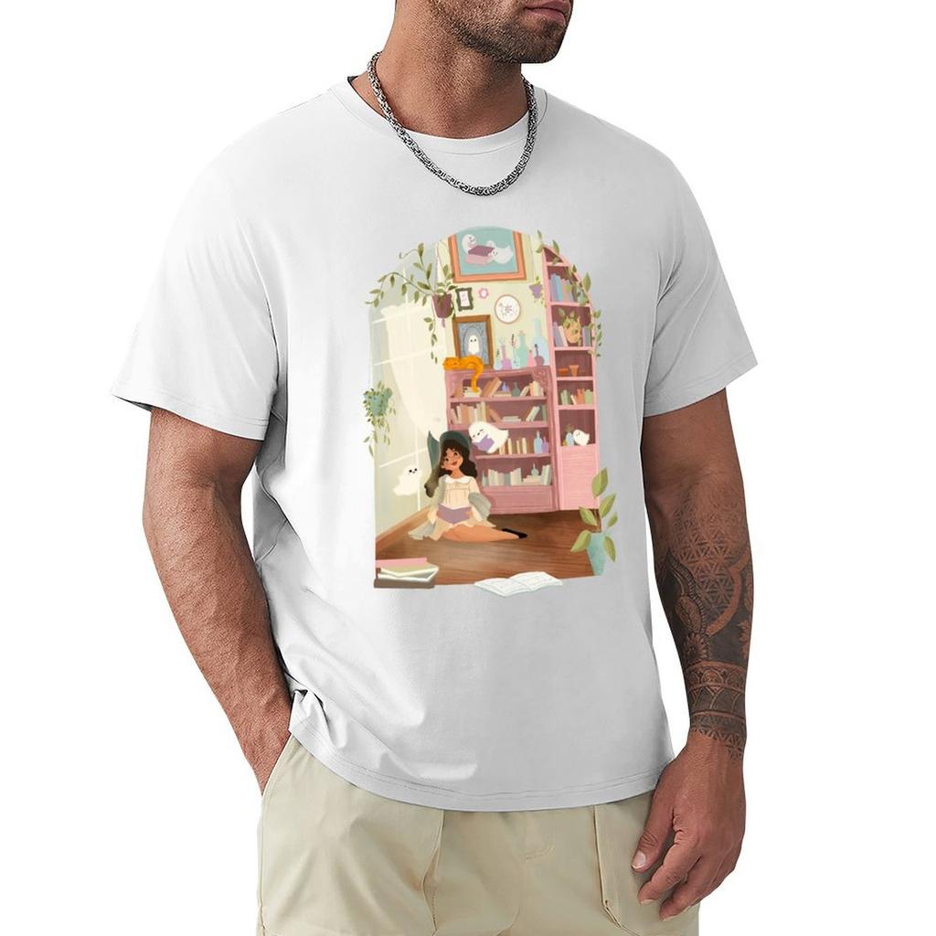 Cozy Bedroom Witch Tshirt Graphic T Shirts For Unisex Tshirt