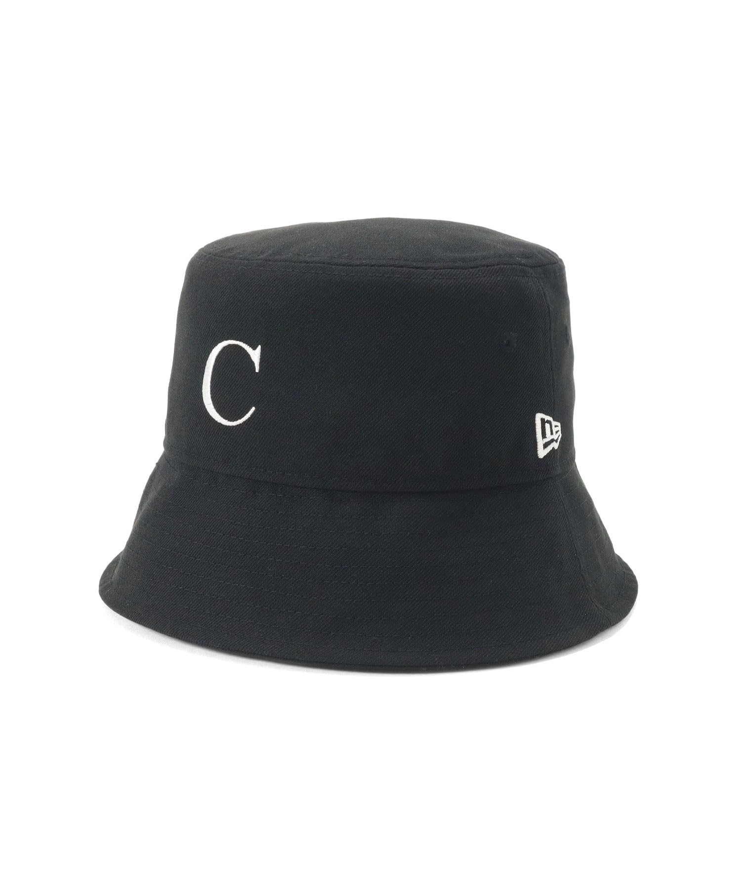

New Era BUCKET01 SB CALNAMUR BLK Панама Сотрудничество с Fujita Hat, Козырек, Николь, Черный, S/M чёрный