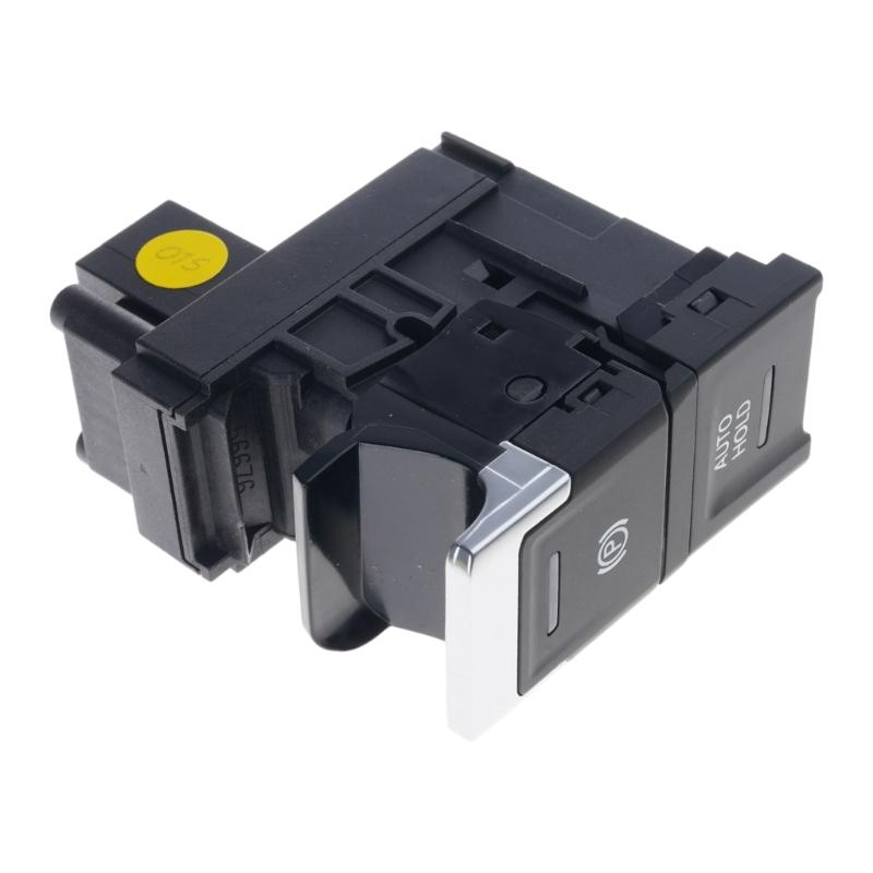 Ergonomic Electronic Handbrake Switches Button For Select Model Replace 5NG927225 Touch Control Anti Wear