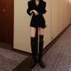 Women Long Stockings Sexy Socks Thigh High Stocking Belt Transparent Sexy Party Club Sexy Stockings