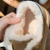 Fashion Dirty Women's Shoes Wool Version Thick Velvet Casual Shoes Platform Thick Bottom Anti-skiing Snow Boots