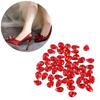 50Pcs Waterdrop Drill Decorative Resin Rhinestone Sparkling Ab Shine Teardrop Crystal Flatback DIY Craft Wedding Shoes Phone
