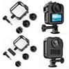 For Max2 Accessories Frame Rabbit Cage Expansion Cold Shoe Protective Shell Lens Panoramic Sports Camera Anti-drop Plastic