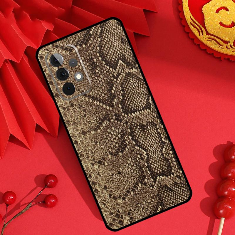 Snake Skin Case For Samsung Galaxy M55 M35 M15 M11 M12 M13 M14 M06 M16 M36 M56 M31 M53 M32 M52 M34 M54