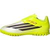 F50 JS1487 Kids Unisex Yellow Black Red TF Turf Soccer Cleats Training Shoes