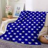 Chelsea Football Club Theme Printed Blanket - Perfect for Couch, Bed, Travel & Outdoor Use | Machine Washable, Cozy & Durable.