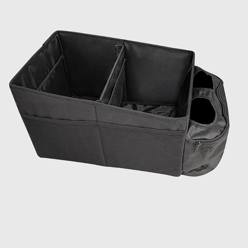 Multifunction Car Storage Bag Oxford Fabric Car Organizers Multiple Compartment for Easy Installation Removal in Any Vehicle