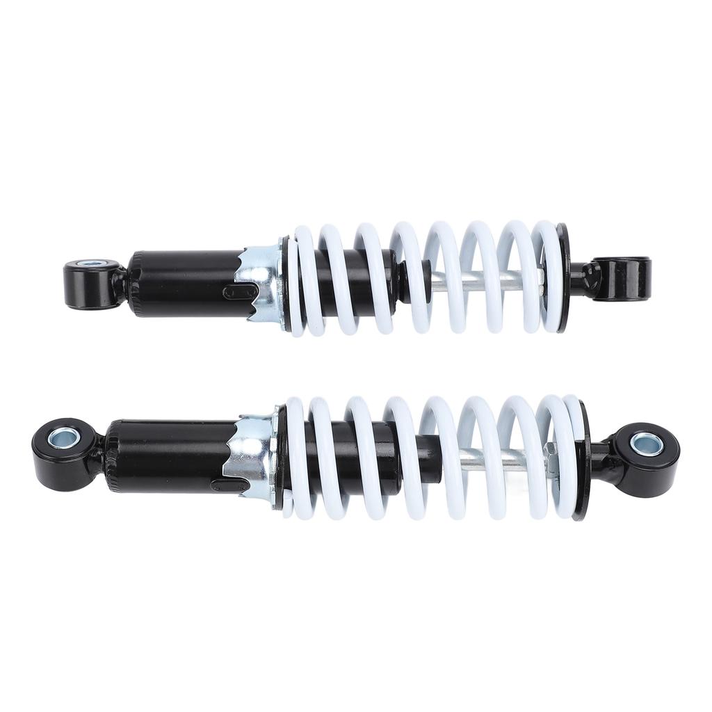 2Pcs Shock Absorber 250mm Hole Distance 450lbs Load Bearing Adjustable Damping for 50cc 70cc 90cc 110cc Dirt Pit Bike