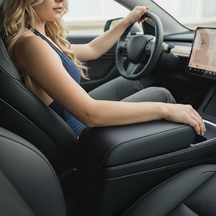 Center Console Armrest Cover for Tesla Model 3 Y Refresh 2024-2027