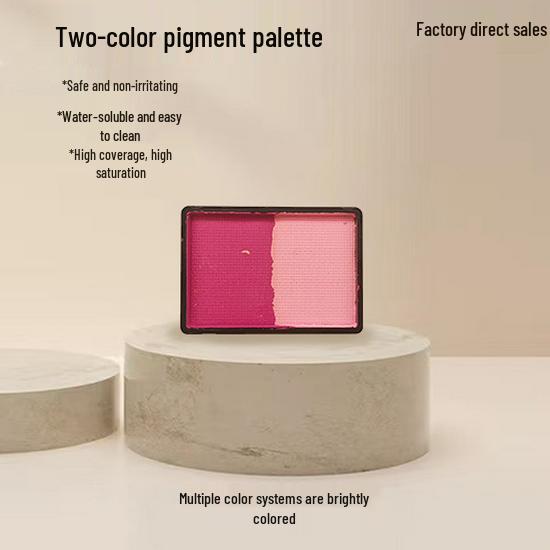 MengHui 12-Color Kids' Face Paint Set - Water-Soluble Body & Stage Makeup