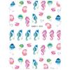 1 list Fruits 3D samolepky na nehty Medúzy Samolepící obtisky Příslušenství Manikúra Gel Polish Tipy Dekorace