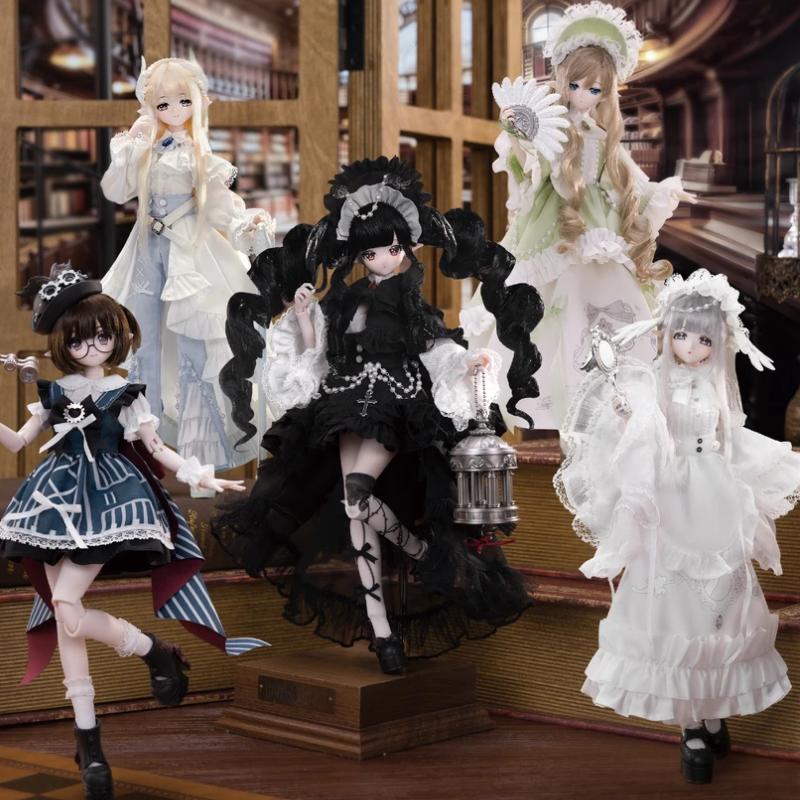 New COME4FREE Minty Feather Mist Poetry Series 1/6 BJD Doll Caixa Action Figure Caja Desktop Decoration Toy Girl's Birthday Gift