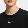 Nike Sportswear Phoenix Fleece FW24 Fleece Warm Crewneck Long Sleeve Sweatshirt Women Sweatshirt Black Sail FZ4271-010