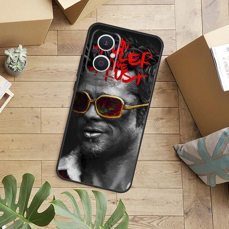 

Fight Club Movie Poster Phone Case For OPPO Reno 14 12 11 13 F 10 Pro 8T 8 Lite OPPO Find X9 X8 X6 X5 Pro Back Cover OPPO Reno14