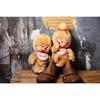 Sekiguchi Monchhichi Premium Standard S Beige Girl 251834 H21.5 x W13 x D7.5cm