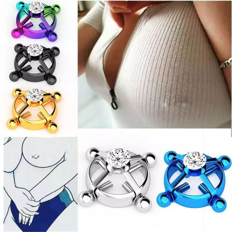 Stainless Steel Metal Nipple Clamps Milk Clips Breast Clip Sex Slaves Nipple Clamps Sex Toys Intimate Toys for Couples