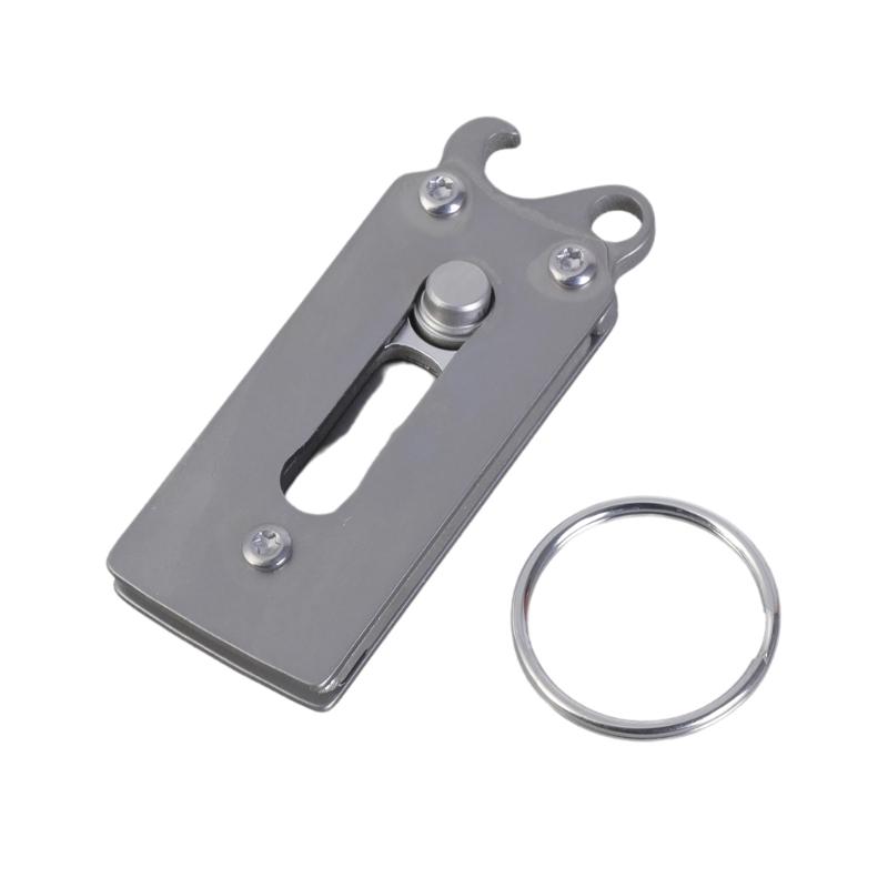 

Portable Fruit Peeler with Handle and Keychains Bottle Opener Small Size Peeler Alloy Texture Suitable for Peeling Fruit 1