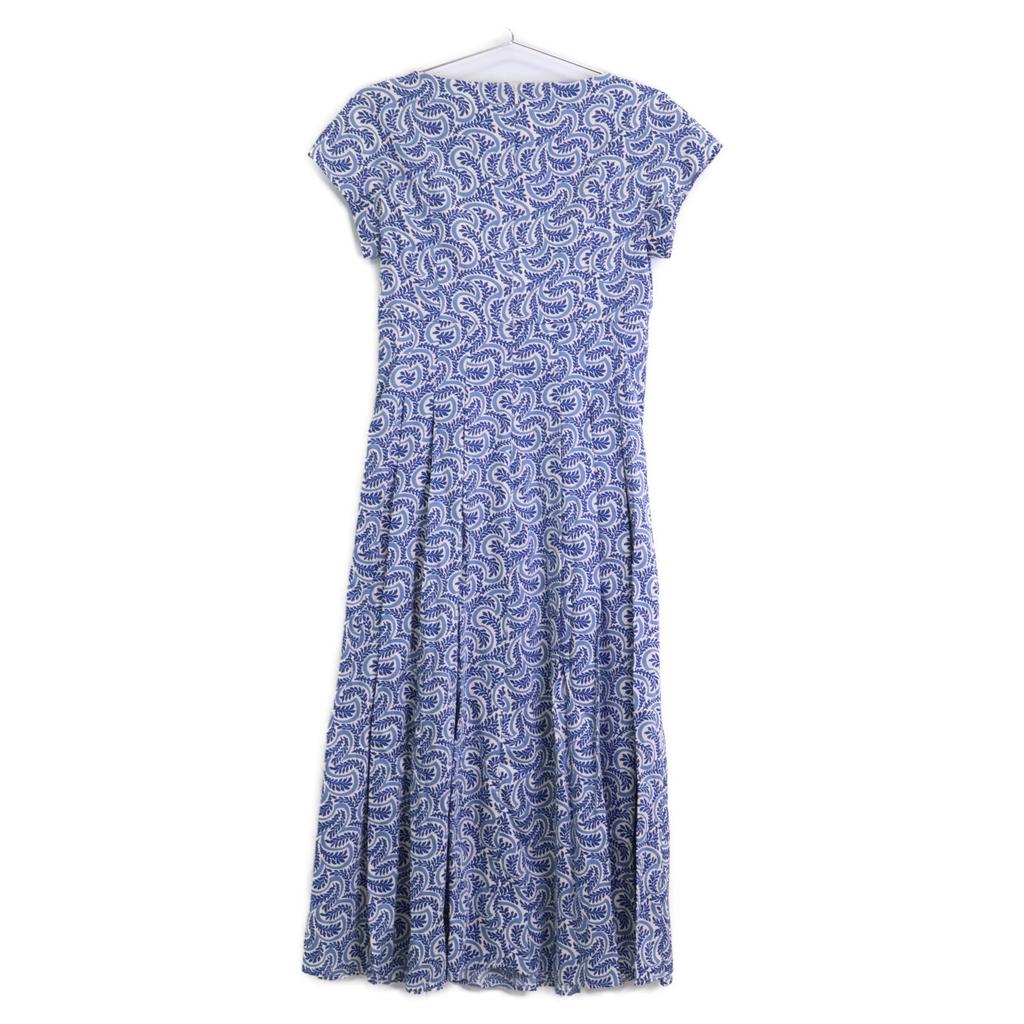 Max MaraWEEKEND 23522114316 Blue All-over Print Dress Dress 36 blueUsed