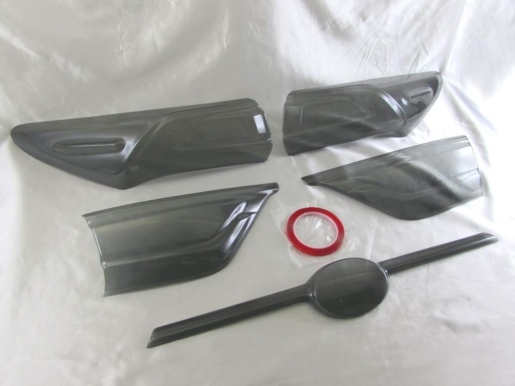 BRIGHTZ Smoked Tail Light Covers for Harrier ZSU60W/ZSU65W (Late Model) [SMO-REA-197] ZSU60W/ZSU65W/ZSU60/ZSU65/ZSU U60/U65/60/50