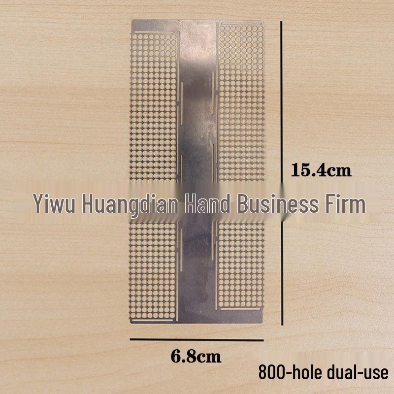 Stainless Steel Anti-Stick Diamond Painting Grid & Dotting Ruler Tool