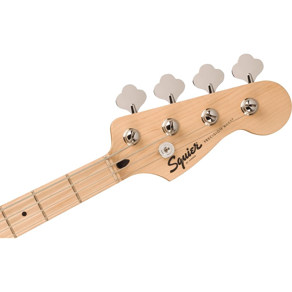 Squier by Fender Squier Sonic™ Precision Bass®, Maple Fingerboard, White Pickguard, 2-Color Sunbu...
