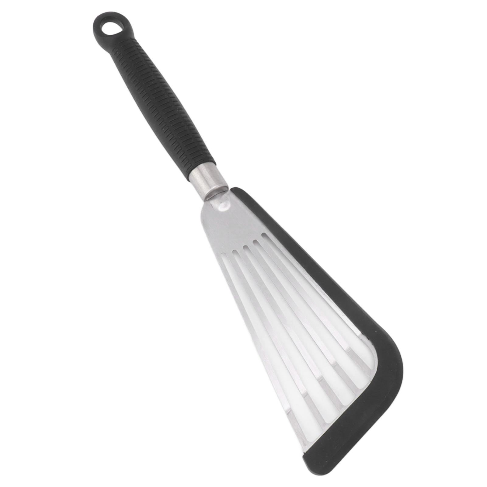 Silicone Fish Spatula Stainless Steel Slot Nonstick Coating Spatula for Frying Beefstk Egg