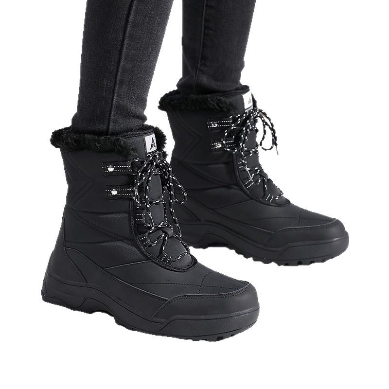 New winter cotton shoes high-top snow boots warm and non-slip boots long tube