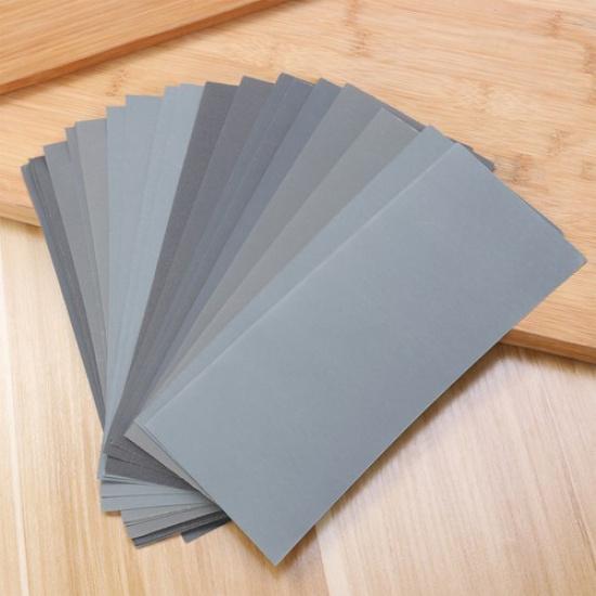 Car Headlights Polishing Kit Wet Sand Paper Assorted Sanding Dry Sandpaper