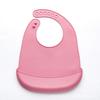 Vanntett babysmekke Justerbar justerbar burp-skjerf Ny silikonsmekke