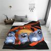 Coperta da Viaggio di Sopravvivenza Grizzly e Lemming Qualità Morbida Coperta Plaid Inverno Ragazze Ragazzi Soggiorno Moda Copriletto